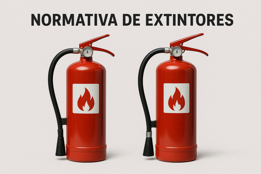 normativa actual extintores en españa